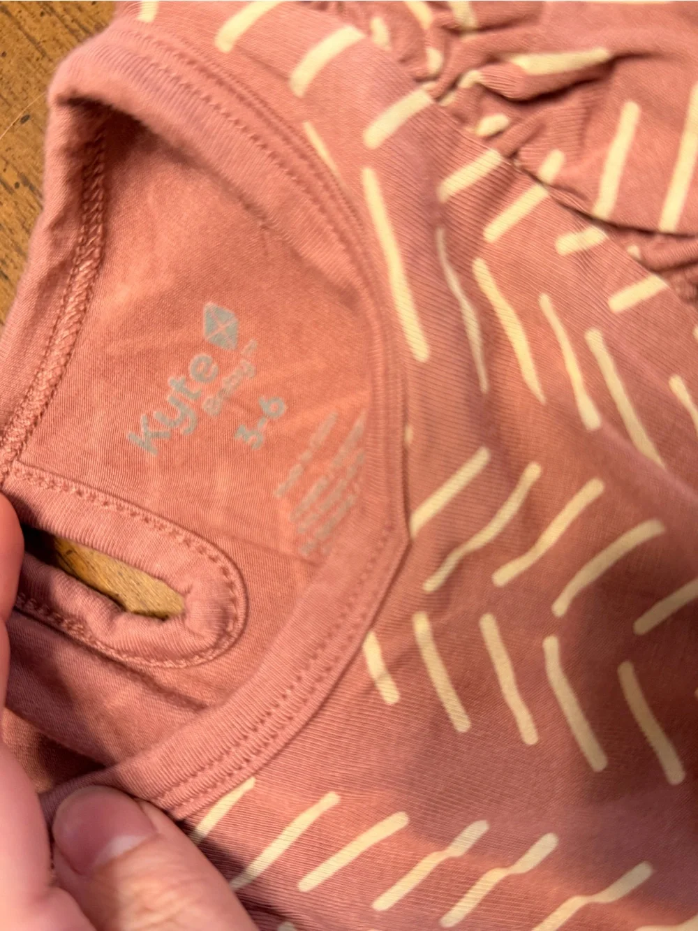 Kyle Baby bubble romper Mauve Pink Patterned 3-6 Months